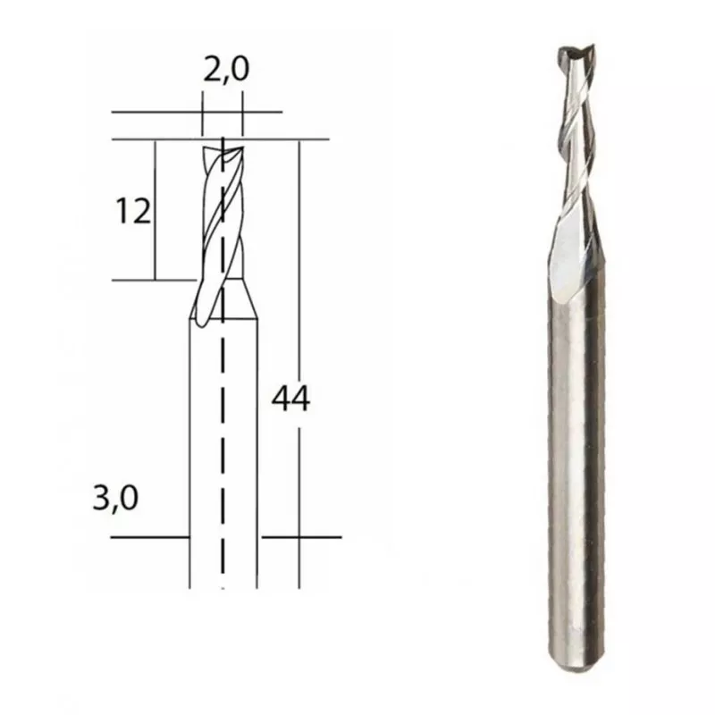 Hard metal cutter Ø 2mm Proxxon Proxxon PRX-28759 - 1