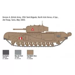 Char Churchill Mk.III 1/72 Italeri Italeri I7083 - 7