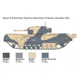 Char Churchill Mk.III 1/72 Italeri Italeri I7083 - 8