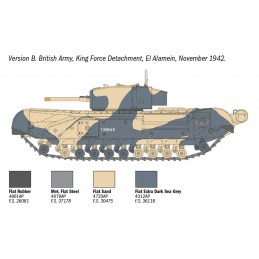 Churchill Mk.III 1/72 Italeri tank Italeri I7083 - 8