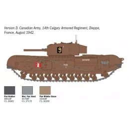 Char Churchill Mk.III 1/72 Italeri Italeri I7083 - 10