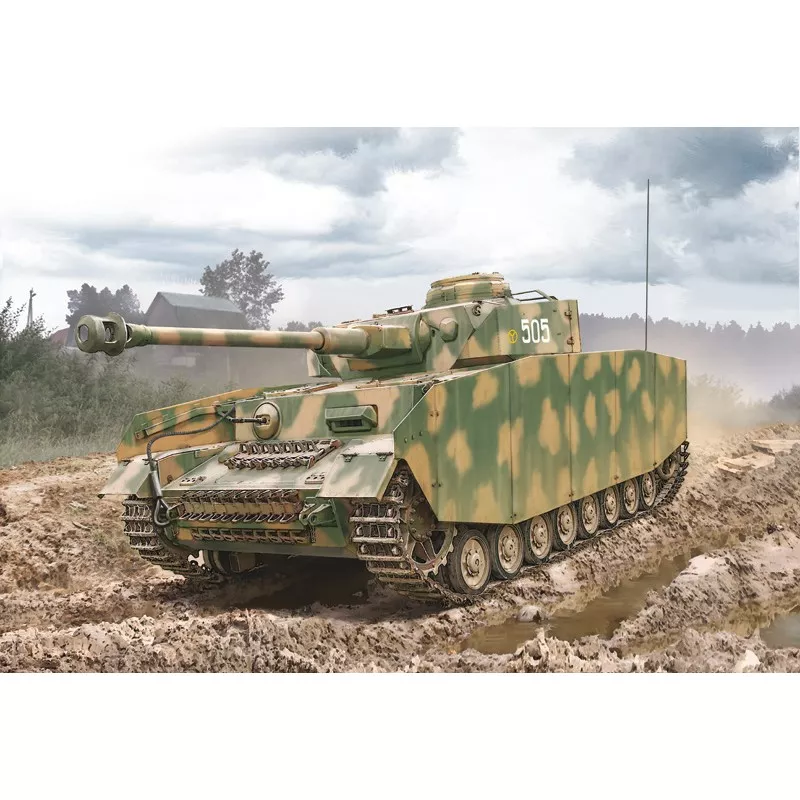 Char Panzer IV Ausf.H 1/35 Italeri Italeri I6578 - 1