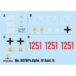 Tank Panzer IV Ausf.H 1/35 Italeri Italeri I6578 - 3