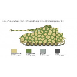 Char Panzer IV Ausf.H 1/35 Italeri Italeri I6578 - 4