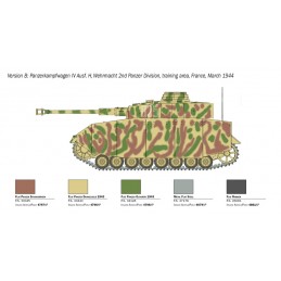 Char Panzer IV Ausf.H 1/35 Italeri Italeri I6578 - 5