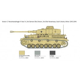 Char Panzer IV Ausf.H 1/35 Italeri Italeri I6578 - 6
