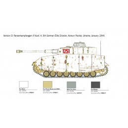 Char Panzer IV Ausf.H 1/35 Italeri Italeri I6578 - 7