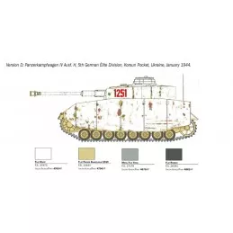 Char Panzer IV Ausf.H 1/35 Italeri Italeri I6578 - 7