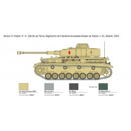 Char Panzer IV Ausf.H 1/35 Italeri Italeri I6578 - 8