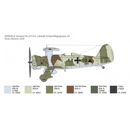 Aircraft Henschel Hs123 1/48 Italeri Italeri I2819 - 4