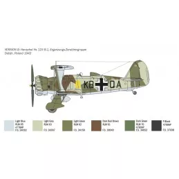 Aircraft Henschel Hs123 1/48 Italeri Italeri I2819 - 5
