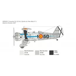 Avion Henschel Hs123 1/48 Italeri Italeri I2819 - 9