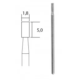 Cylindrical diamond grinding tip Ø 1.8 mm Proxxon Proxxon PRX-28240 - 1