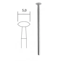 Curved diamond grinding tip Ø 5.0 mm Proxxon Proxxon PRX-28250 - 1