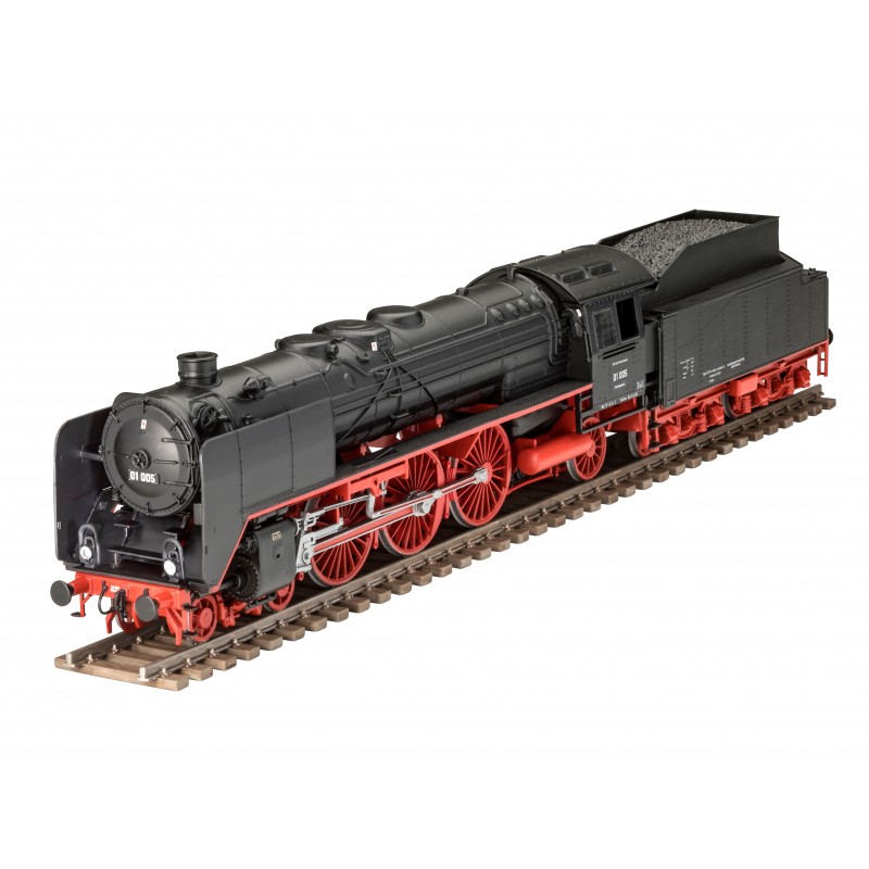 Locomotive à vapeur BR01 avec tender 2'2' T32 1/87 Revell Revell 02172 - 1