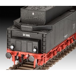 Locomotive à vapeur BR01 avec tender 2'2' T32 1/87 Revell Revell 02172 - 4