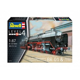 Steam locomotive BR01 with tender 2'2' T32 1/87 Revell Revell 02172 - 6