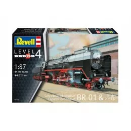 Steam locomotive BR01 with tender 2'2' T32 1/87 Revell Revell 02172 - 6