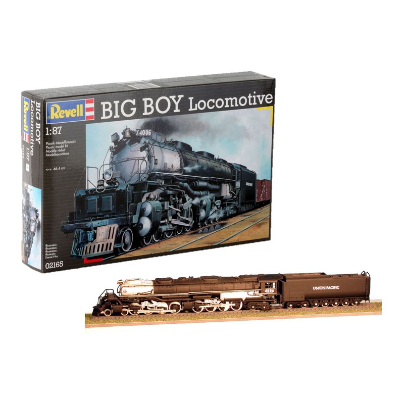Big Boy 1/87 Revell steam locomotive Revell 02165 - 1