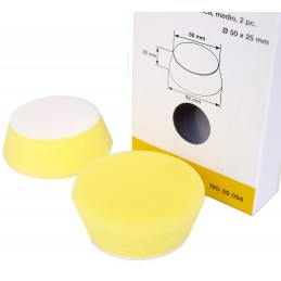 Conical polishing sponge Ø 50 mm, medium (yellow) (x2) Proxxon Proxxon PRX-29094 - 2
