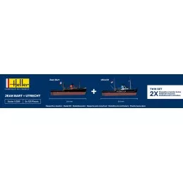 Boat box Jean Bart + Utrecht 1/200 Heller Heller 85602 - 4