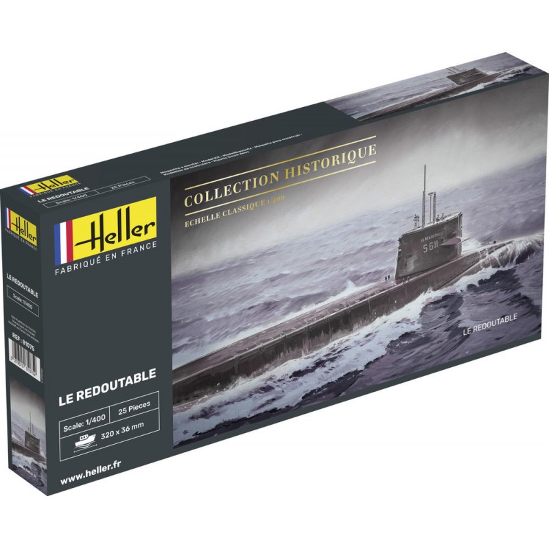 Submarine Le Redoutable 1/400 Heller Heller HEL-81075 - 1