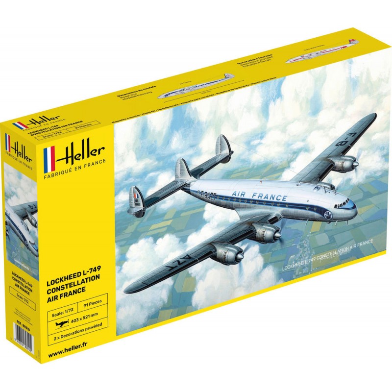 Lockheed L-749 Constellation Air France 1/72 Heller Heller 80310 - 1