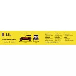 Citroën 5CV Trèfle 1/24 Heller Heller 80702 - 4