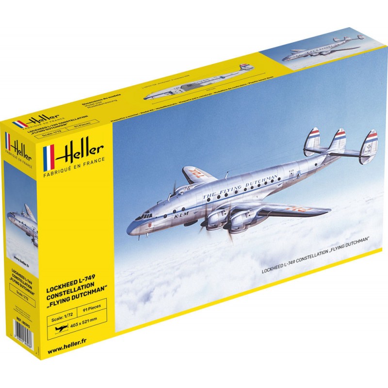 Lockheed L-749 Constellation Flying Dutchman 1/72 Heller Heller 80393 - 1