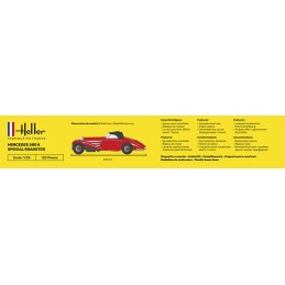 Mercedes 500 K Special Roadster 1/24 Heller Heller HEL-80710 - 4