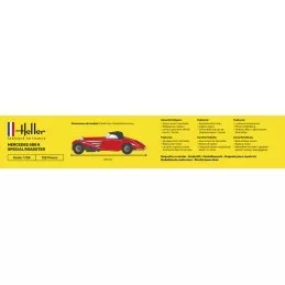Mercedes 500 K Special Roadster 1/24 Heller Heller HEL-80710 - 4