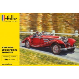 Mercedes 500 K Special Roadster 1/24 Heller Heller HEL-80710 - 2