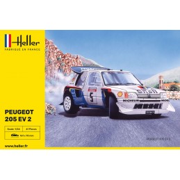 Peugeot 205 EV 2 1/24 Heller Heller 80716 - 2