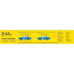 Renault R8 Gordini 1/24 Heller Heller HEL-80700 - 4