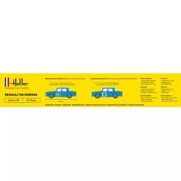 Renault R8 Gordini 1/24 Heller Heller HEL-80700 - 4