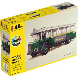Autobus Parisien TN6 C2 1/24 Heller + colle et peintures Heller 56789 - 1