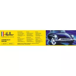 Citroen DS 19 Berline 1/16 Heller Heller HEL-80795 - 4