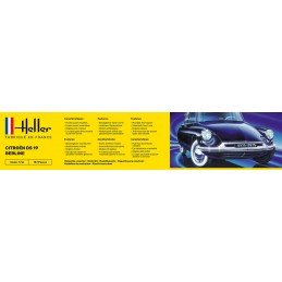 Citroen DS 19 Sedan 1/16 Heller Heller HEL-80795 - 4