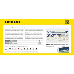 Airbus A-320 Air France 1/125 Heller + glue and paints Heller HEL-56448 - 3