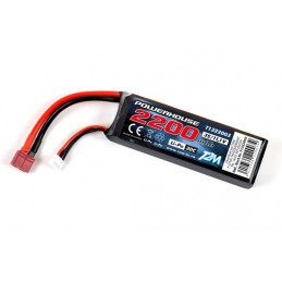 Li-Po 2200mAh 30C 3S 11,1V (Dean) T2M T2M T1322003 - 1