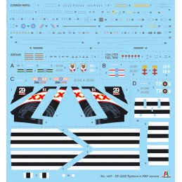 EF-2000 Eurofighter Typhoon RAF 1/72 Italeri Italeri I1457 - 3