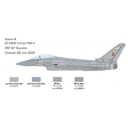EF-2000 Eurofighter Typhoon RAF 1/72 Italeri Italeri I1457 - 5