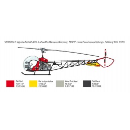 Hélicoptère OH-13 Sioux 1/48 Italeri Italeri I2820 - 6
