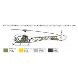 OH-13 Sioux 1/48 Italeri helicopter Italeri I2820 - 9