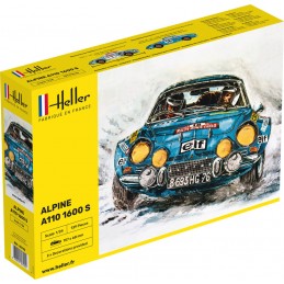 Alpine A110 1600 S 1/24 Heller Heller HEL-80745 - 1