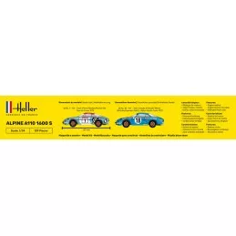 Alpine A110 1600 S 1/24 Heller Heller HEL-80745 - 4