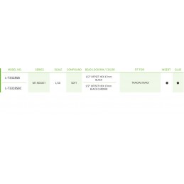 MT-Rocket Tires + Traxxas Maxx Black Rims (x2) Louise RC Louise RC L-T3328SB - 4