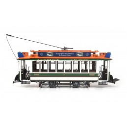 Buenos Aires Tram 1/24 OchCre Metal Wood Construction Kit OcCre 53011 - 4
