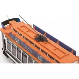 Buenos Aires Tram 1/24 OchCre Metal Wood Construction Kit OcCre 53011 - 12