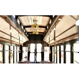 Buenos Aires Tram 1/24 OchCre Metal Wood Construction Kit OcCre 53011 - 15